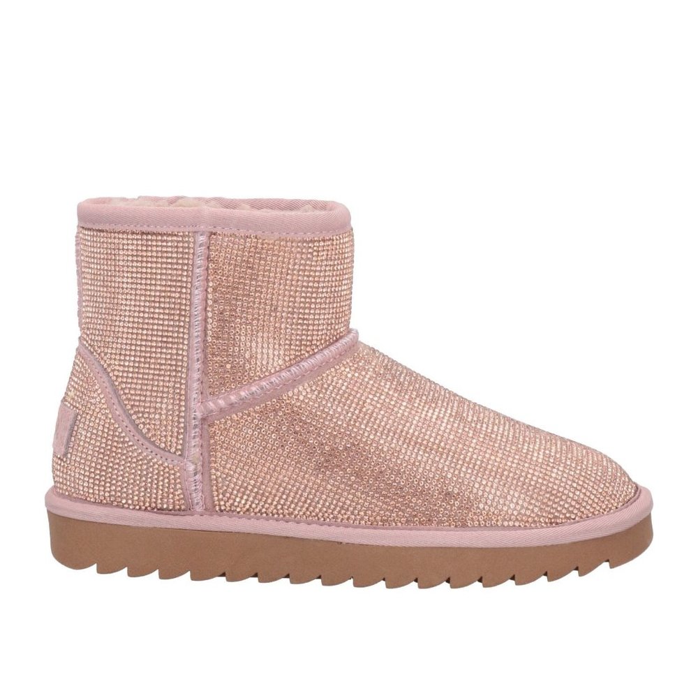 NIB $245 Colors of California shearling/ rhinestones boots.